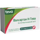 Валсартан Н-Тева табл.160мг/12.5мг N30 (10х3)