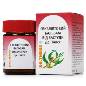 Доктор Тайсс Евкаліптовий бальзам від застуди, 50 г
