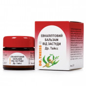 Доктор Тайсс Евкаліптовий бальзам від застуди, 20 г