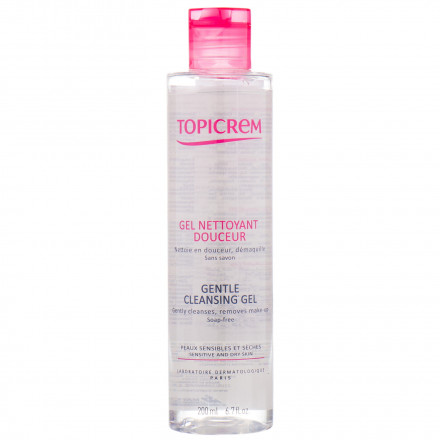 М'який очищуючий гель Топікрем (Topicrem), 200 мл