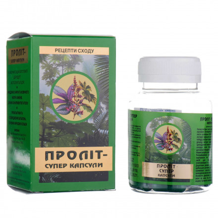 Проліт Супер капсули для профілактики та комплексного лікування захворювань сечостатевої системи, 60 шт.