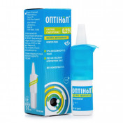 Оптінол краплі для очей зволожуючі 0,21%, 10 мл