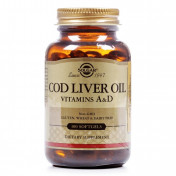 Солгар Жир з печінки тріски капсули, 100 шт.