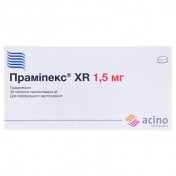 Праміпекс XR таблетки пролонгованої дії 1,5 мг №30