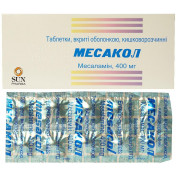 Месакол таблетки 400 мг, 50 шт.