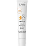 BABE Sun Protection Сонцезахисний бальзам для губ з гіалуроновою к-ю SPF  50.  15 мл