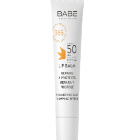 BABE Sun Protection Сонцезахисний бальзам для губ з гіалуроновою к-ю SPF  50.  15 мл