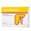 Урсофальк капсули по 250 мг, 50 шт.