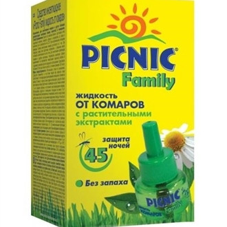 Пікнік фемелі рідина від комарів 30мл(45 ночей)