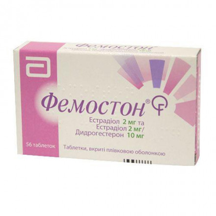 Фемостон таблетки 2 мг/10 мг, 56 шт.
