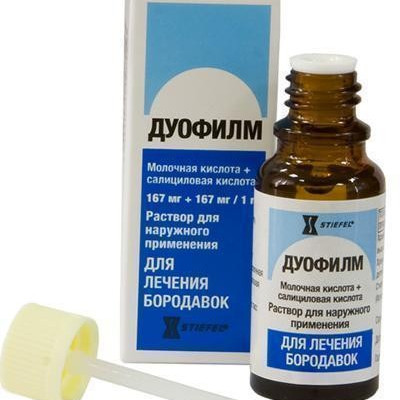 Дуофілм розчин нашкірний від бородавок, 15 мл