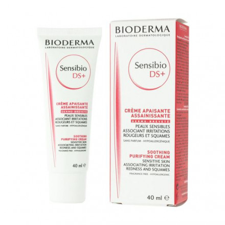 Крем Bioderma Sensibio DS+ для лица, проблемной чувствительной кожи, 40 мл