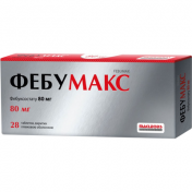 Фебумакс табл. 80 мг №28