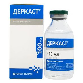 Деркаст 100 мл розчин для ін'єкцій
