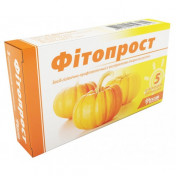 Фітопрост супозиторії ректальні, 5 шт.