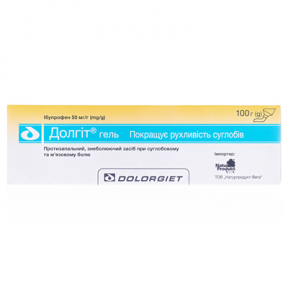 Долгіт 5% гель 100 г