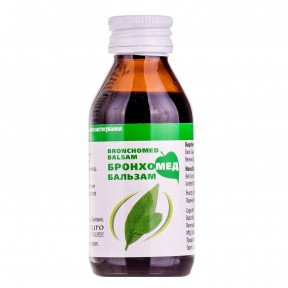 Бронхомед бальзам для лікування простудних захворювань 100 мл