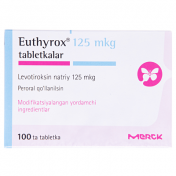 Еутирокс табл.125мкг №100(20%)