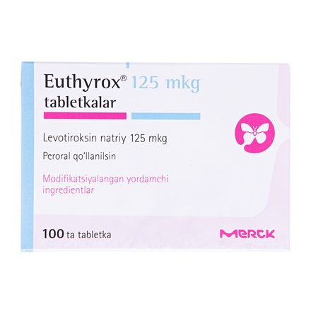 Еутирокс табл.125мкг №100(20%)