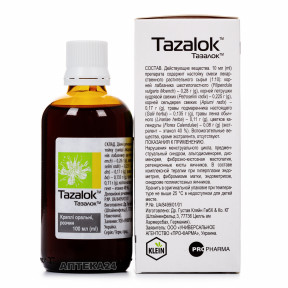 Тазалок краплі оральні, розчин, 100 мл