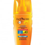 Біокон спрей «Високий захист» SPF-40 для безпечної засмаги, 160 мл