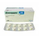 Діакордин таблетки по 60 мг, 50 шт.