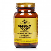 Солгар Кальцій 600 з раковин устриць таблетки, 60 шт.