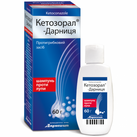 Кетозорал-Дарниця шампунь 2%, 60 г