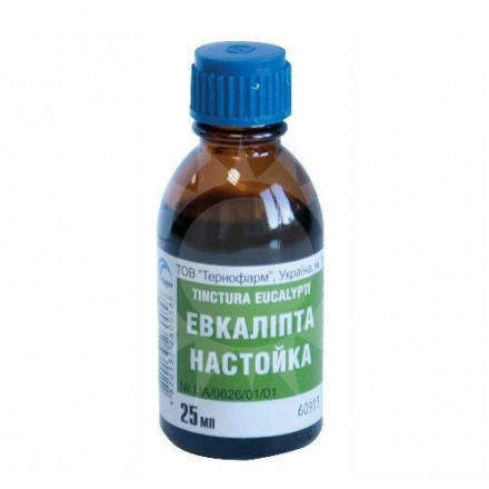 Евкаліпта настойка 25 мл - Тернофарм