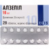 Алзепил таблетки по 10 мг, 28 шт.