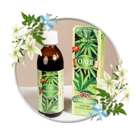 Адверсо олія харчова Конопляна хол. відж. 200 мл