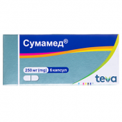 Сумамед капс.250мг №6