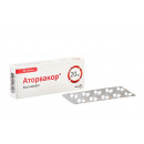 Аторвакор таблетки для зниження холестерину по 20 мг, 30 шт.