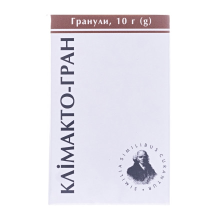 Клімакто-гран гранули 10г(20%)