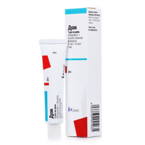 Дуак гель від акне і вугрової висипки 25 г