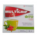 Мультигрип фіто шипшина+вітамін С №10 саші