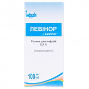 Левінор р-н д/інф.0.5% 100мл*