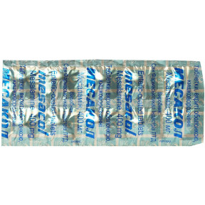 Месакол таблетки 400 мг, 50 шт.