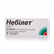 Небілет таблетки по 5 мг, 28 шт.