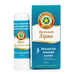 Зірка бальзам для інгаляції в олівці, 1,3 г