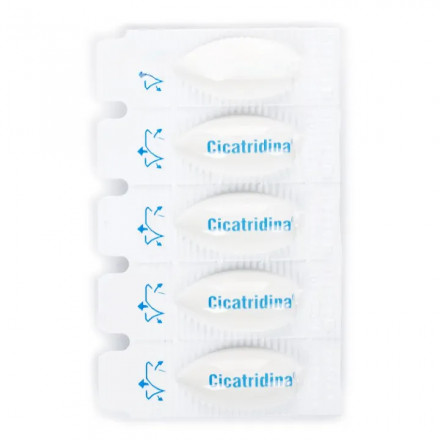 Цікатрідіна свічки вагінальні, 10 шт.