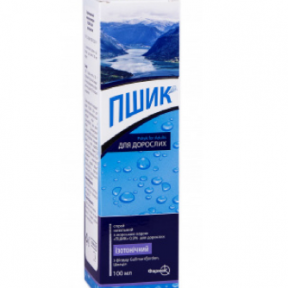 Пшик спрей ізотонічний для дорослих 0,9%, 100 мл