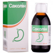 Саколин сироп при запоре и метеоризме, 200 мл