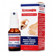 Естезифін спрей нашкірний від грибкових інфекцій нігтів 1%, 15 мл
