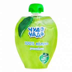 Чудо-чадо пюре яблуко б/цукру 90г