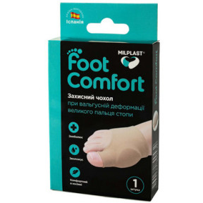 Фут комфорт захисний чохол при вальгус.деформац.великого пальця стопи (1шт),розм.універ.