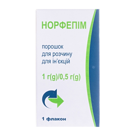 Норфепім 1г/0.5г фл. №1 &