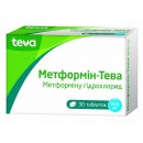 Метформін-Тева таблетки по 850 мг, 30 шт.
