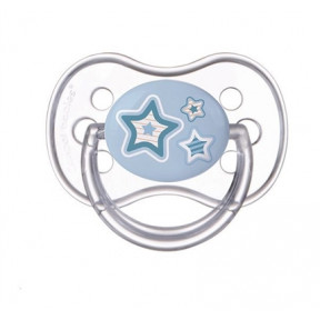 Кенпол пустушка силіконова кругла 18+ міс. newborn baby 22/564