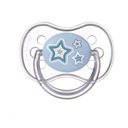 Кенпол пустушка силіконова кругла 18+ міс. newborn baby 22/564